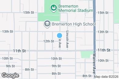 Map image of the property - 1410 12th St