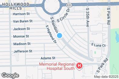 Map image of the property - 526 S Rainbow Dr