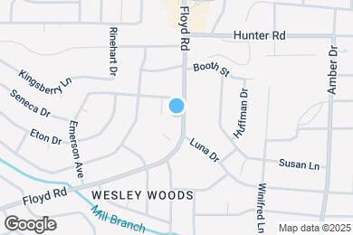 Map image of the property - 1705 Floyd Rd