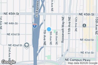 Map image of the property - 4259 8th Ave NE