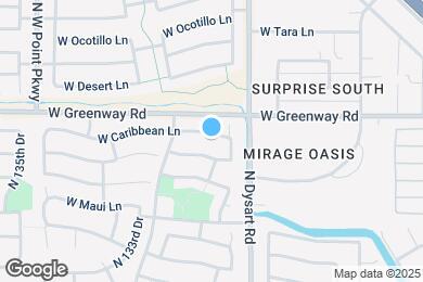 Map image of the property - 13167 W Caribbean Ln