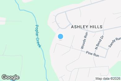 Map image of the property - 406 Pine Run