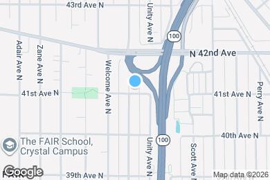 Map image of the property - 4100 Vera Cruz Ave N