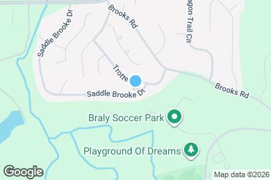Map image of the property - 1033 Saddle Brooke Dr