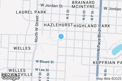 Map image of the property - 2515 W Mallory St
