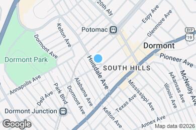 Map image of the property - 1504 Hillsdale Ave