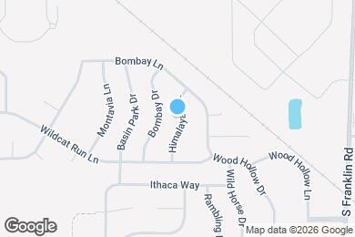 Map image of the property - 5330 Himalayan Dr