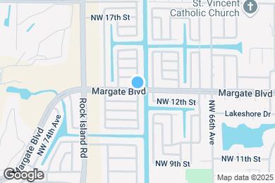 Map image of the property - 1 Margate Blvd
