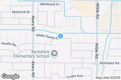 Map image of the property - 3713 White Sands Dr