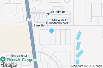 Map image of the property - 134 Sevilla Ave