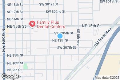 Map image of the property - 453 NE 13th St