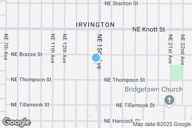 Map image of the property - 2415 NE 15th Ave