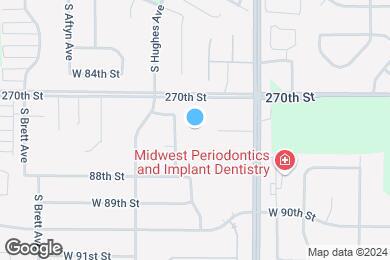 Map image of the property - Meadow Ridge Apartments