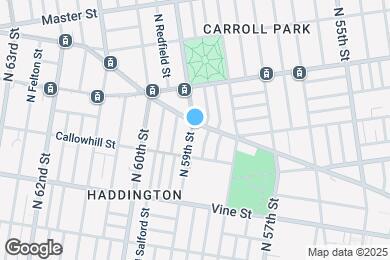 Map image of the property - 5860 Haverford Ave