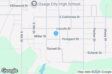 Map image of the property - 632 Prospect St