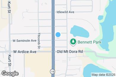 Map image of the property - 69 E Seminole Ave