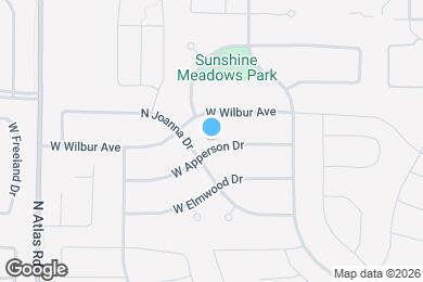 Map image of the property - 2687 W Apperson Dr