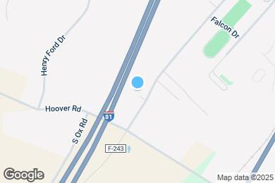 Map image of the property - 1284 S Ox Rd