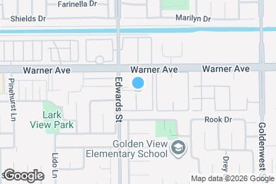 Map image of the property - 6600 Warner Ave