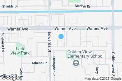 Map image of the property - 6600 Warner Ave