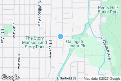 Map image of the property - 809 S Black Ave