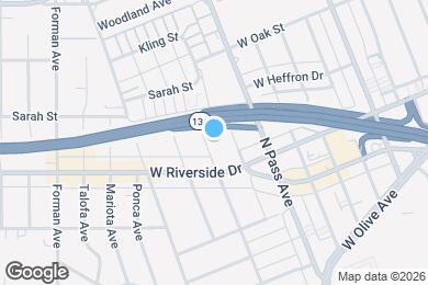 Map image of the property - 222 N Rose St