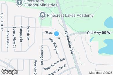 Map image of the property - 642 Skyridge Rd