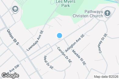 Map image of the property - 115 Eastcliff Dr SE