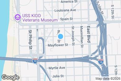 Map image of the property - 729 Royal St