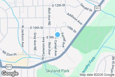 Map image of the property - 861 Camel Ave