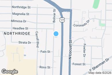 Map image of the property - 2612 Bolivar St