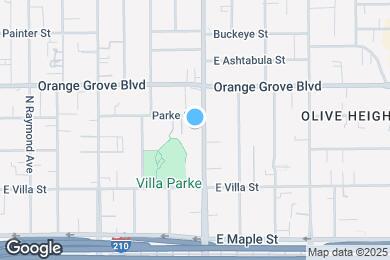 Map image of the property - 605 Los Robles Ave