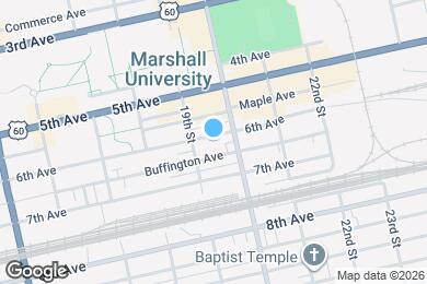 Map image of the property - 1931 6th Ave