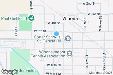 Map image of the property - 1174 W Broadway St