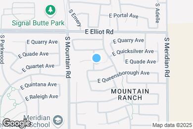 Map image of the property - 3729 S Tambor