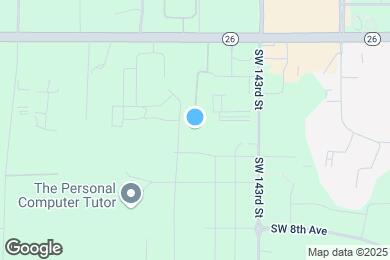 Map image of the property - 358 SW 145th Dr