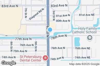 Map image of the property - 350 79th Ave N