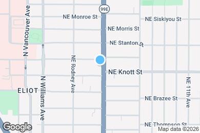 Map image of the property - 2737 NE Martin Luther King Jr Blvd