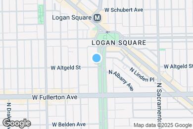 Map image of the property - 2500 N Kedzie Blvd
