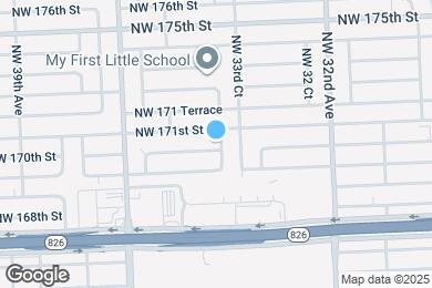 Map image of the property - 3401 NW 170th St