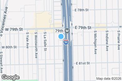Map image of the property - 7942 S Lafayette Ave