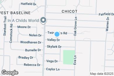 Map image of the property - 7410 Valley Dr