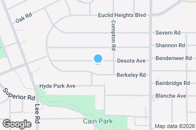 Map image of the property - 3338 Desota Ave