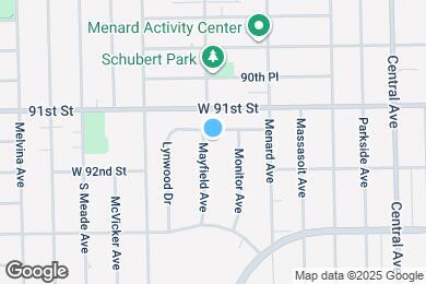 Map image of the property - 9121 Mayfield Ave
