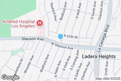 Map image of the property - 5401 Slauson Ave