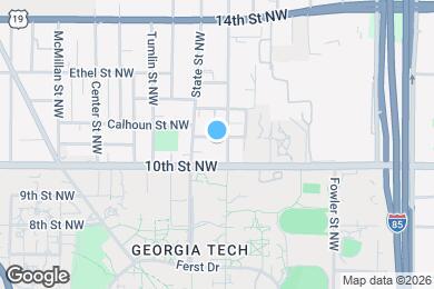 Map image of the property - 334 Home Park Ave NW