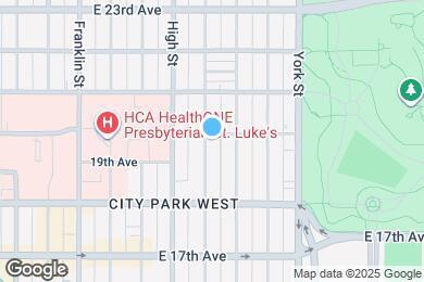 Map image of the property - 2000 E 20th Ave