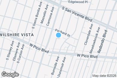Map image of the property - 1330 S Ridgeley Dr