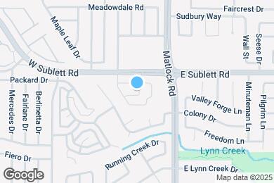 Map image of the property - 6461 Blue Trl