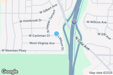 Map image of the property - 1914 W Cashman Ct
